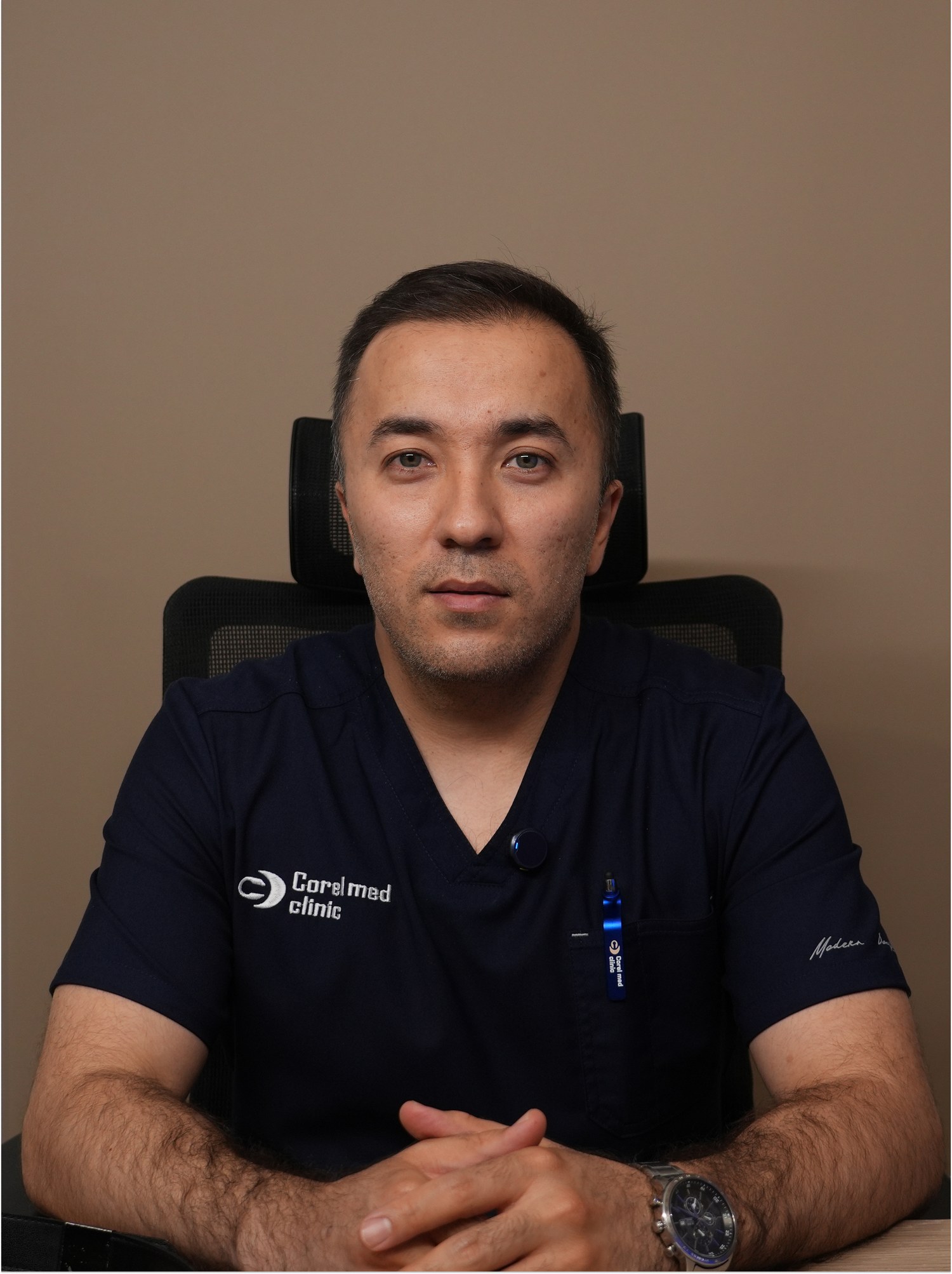 Doktor Xabibullayev Husan Rustambekovich, LOR-jarroh, Corel Med Clinic, Toshkent