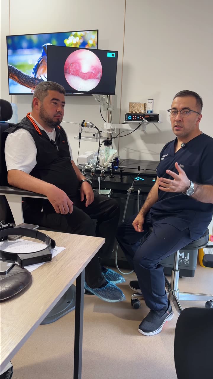 Bemor Doktor Xabibullayev bilan konsultatsiyada